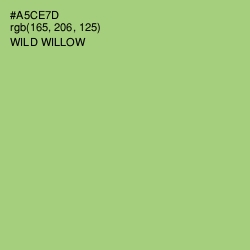 #A5CE7D - Wild Willow Color Image
